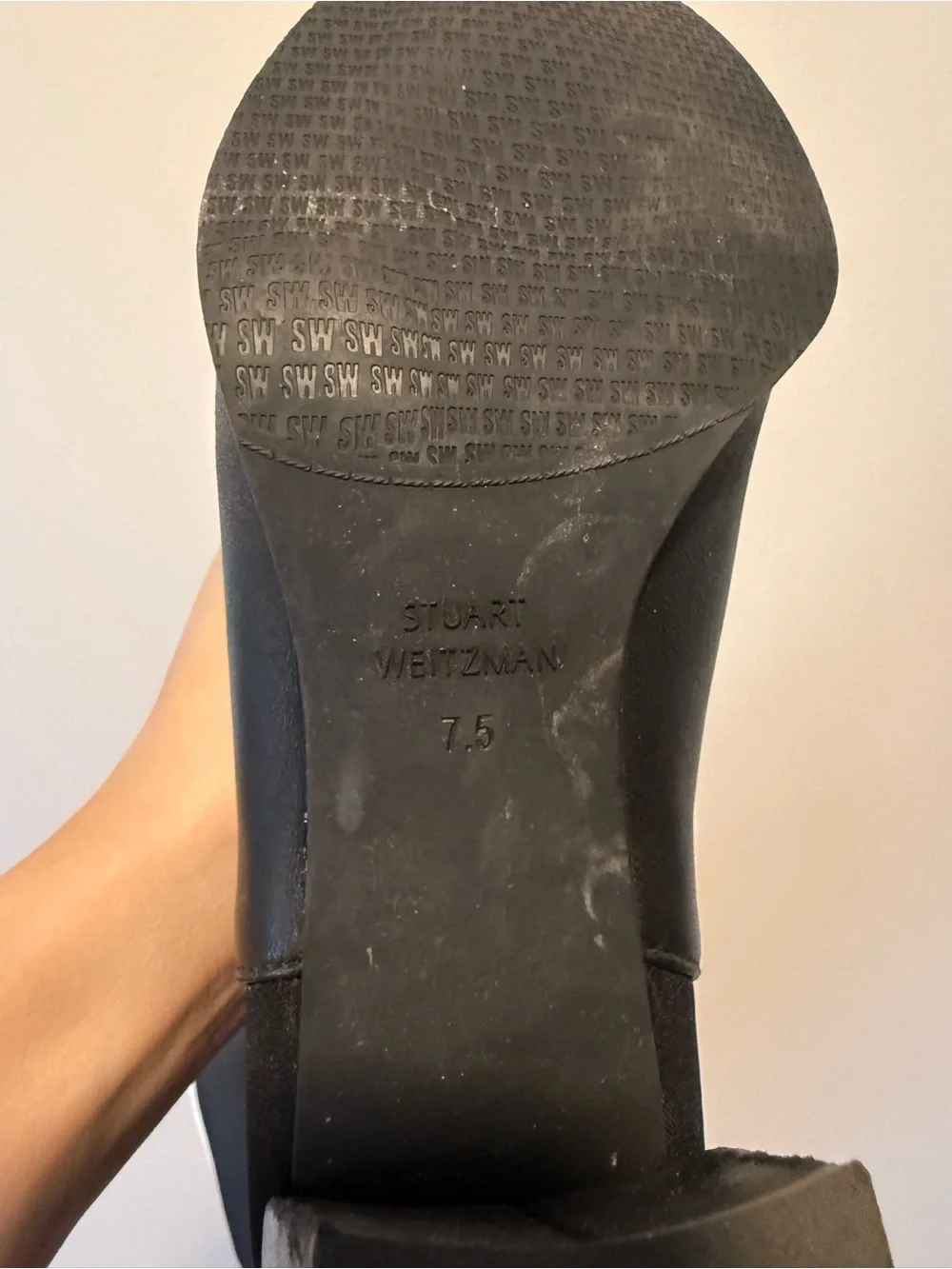 Stuart Weitzman City Block Over-the-Knee Boots